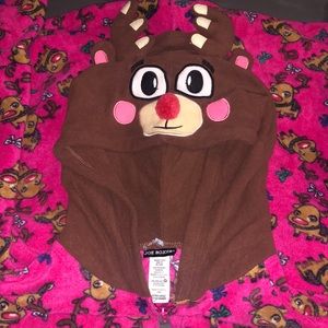 Christmas womens onesie Rudolph the red nose reindeer